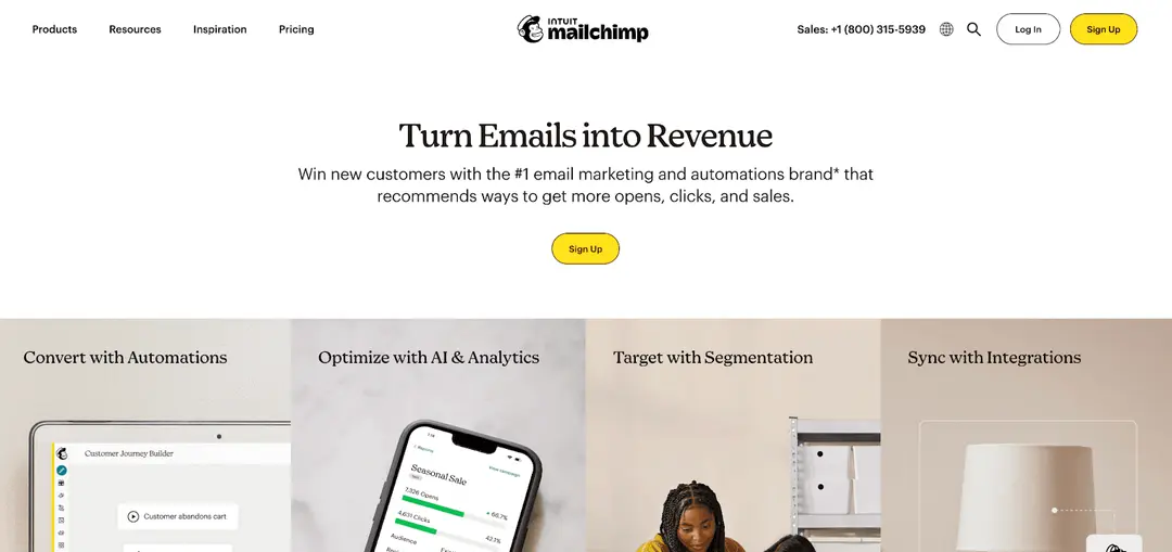 Mailchimp مای استوری بیزینس